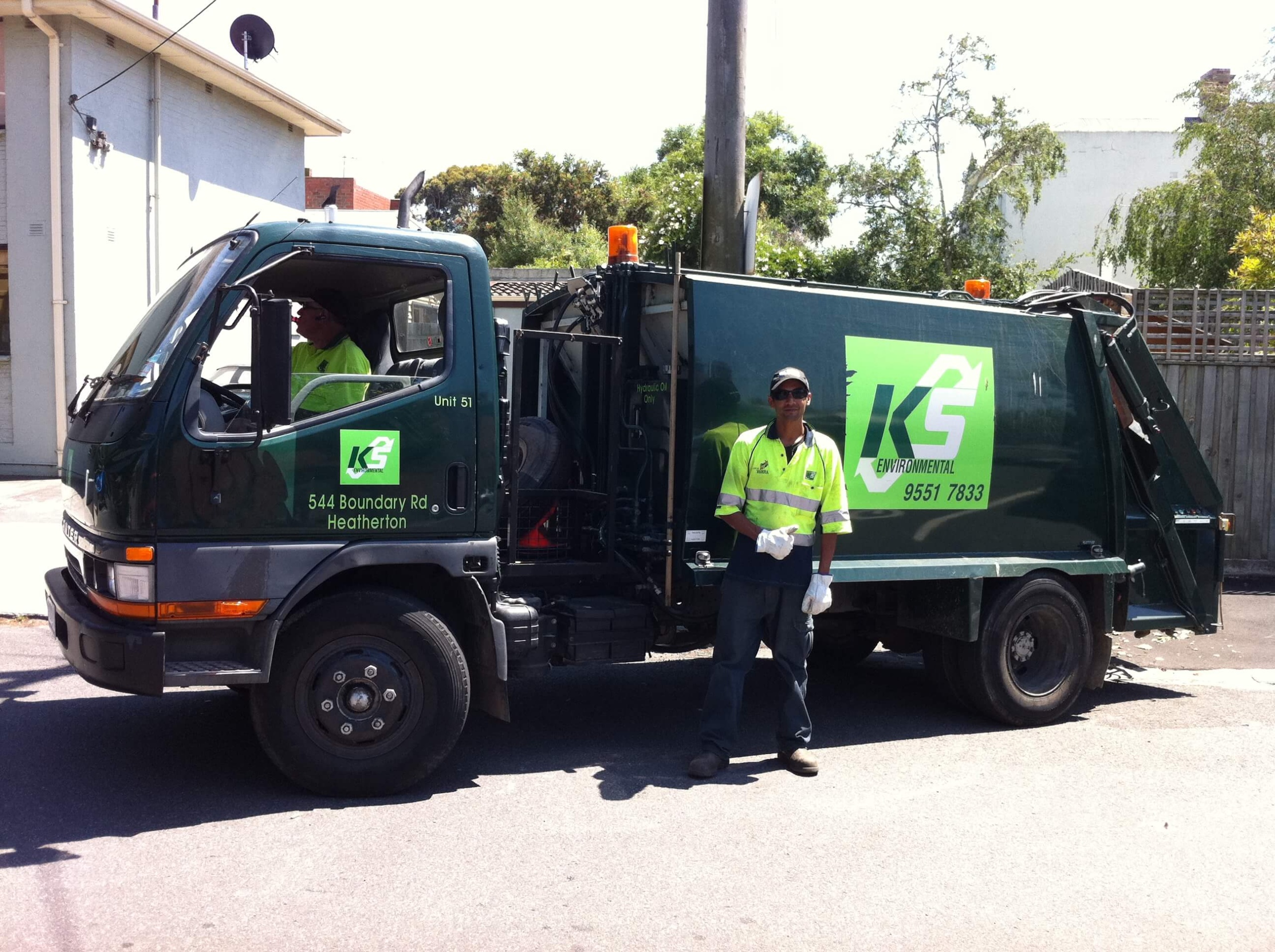 recycling truck for waste management plans