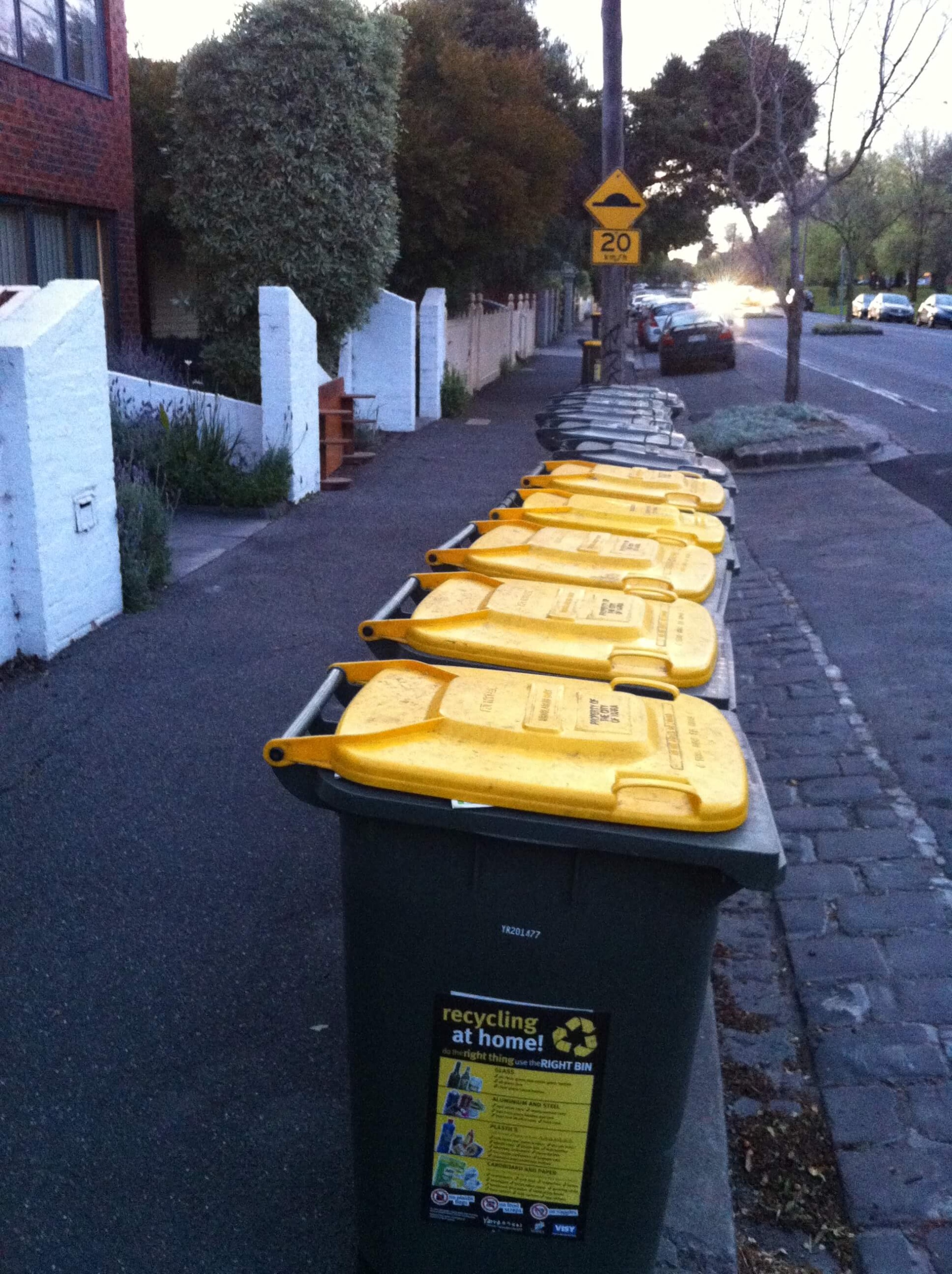 recycling bins for waste management plans