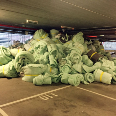 Recycled clean polyester insulation Recycled clean polyester insulation was given away on Gumtree