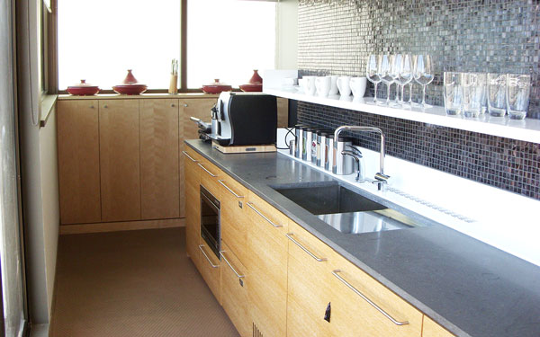 savills office fit-out kitchen