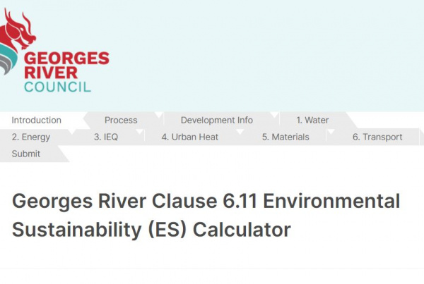 Environmental Sustainability online tool